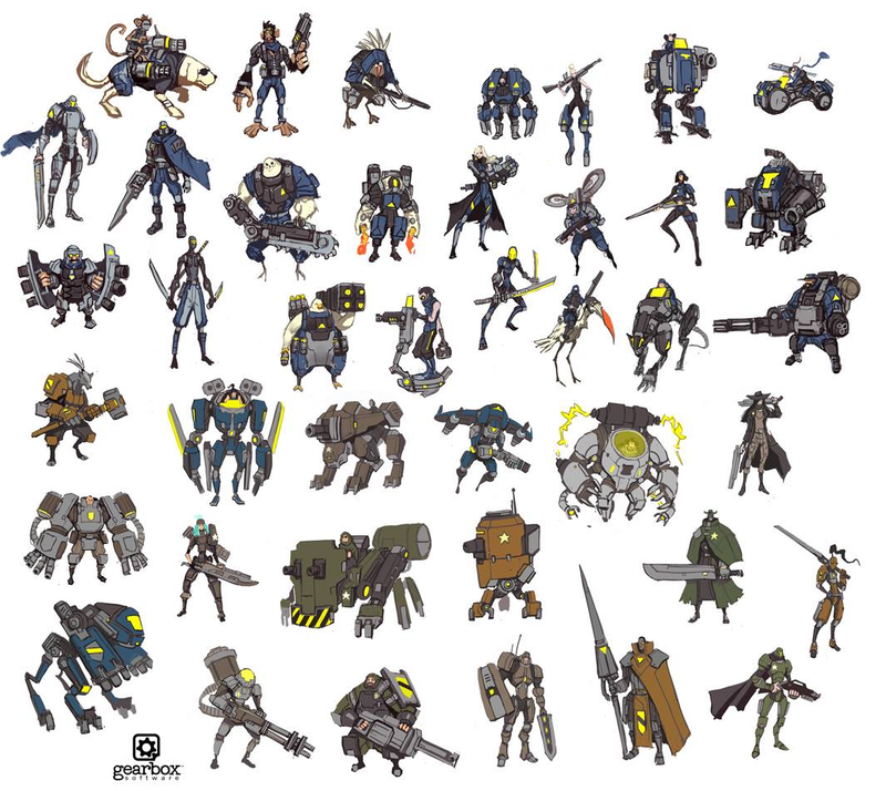 Illustration for article titled The Weird Units Of Battleborn